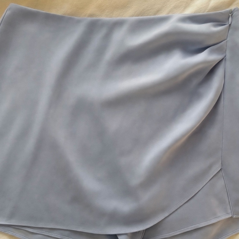 Cotton Candy LA light blue Wrap Skort
